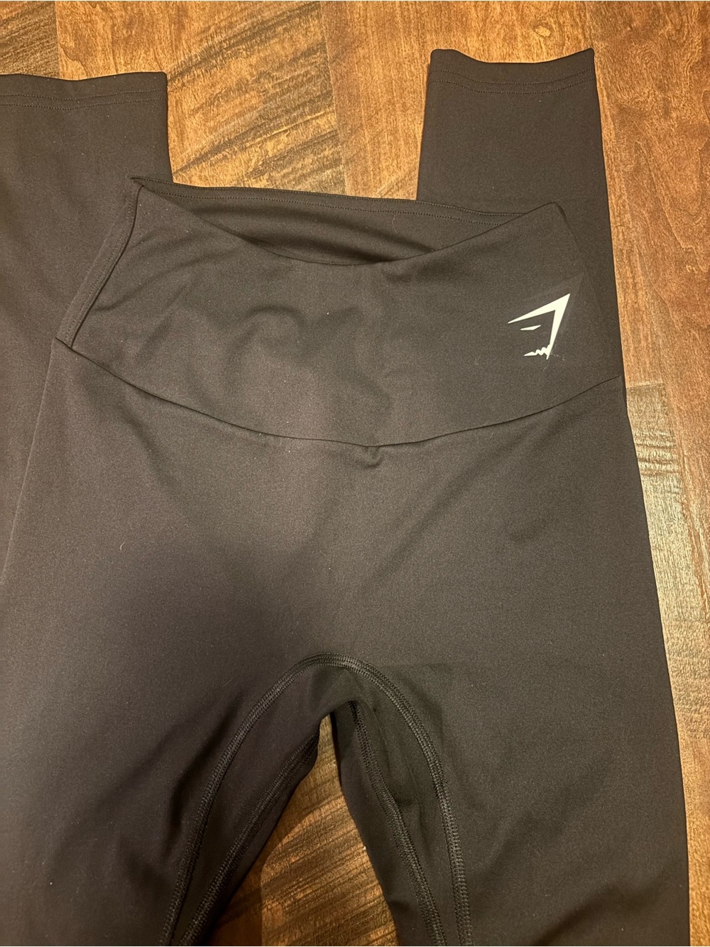 Gymshark' Black High-Waist Leggings